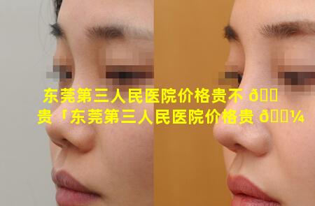 东莞第三人民医院价格贵不 🐠 贵「东莞第三人民医院价格贵 🌼 不贵呀」